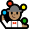 Person Juggling - Medium emoji on Microsoft